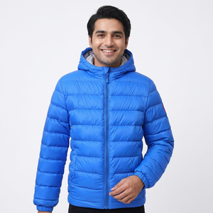 Nueva Chaqueta Acolchada 2026 de Moda para Hombre, Abrigo Casual con Capucha para Invierno, Chaqueta Cálida para Exteriores y Estilo Urbano - Product Image 1
