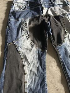 Quần ống loe phong cách đường phố retro được giặt bằng đá tùy chỉnh cho nam gấp với quần jean - Product Image 4