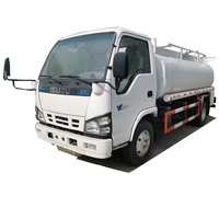 Camion-citerne diesel 4x2 japonais de 4000 à 5000 litres, petit camion-citerne de ravitaillement à vendre