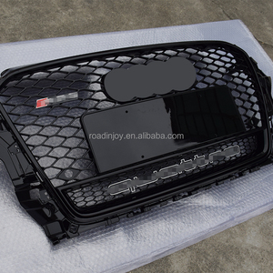 Parrilla delantera <span class=keywords><strong>Audi</strong></span> ABS Facelift RS estilo panal con agujeros parrillas de <span class=keywords><strong>coche</strong></span> 2014-2016 - Product Image 3