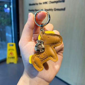 Fashion Leather Pony Pendant Keychain Charm Women Bag Pendant <b>Key</b> <b>Chains</b> Creative Lucky Horseback Money Bag Accessories Keyring - Product Image 5