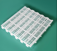 Plancher à lattes en plastique pour élevage porcin pour truie porcine mise bas pépinière tapis à lattes sol