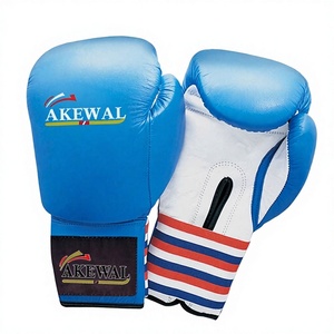 Kids Cowhide Leather Durable Training Boxing Gloves with Customizable Color & Logo Universal Fit - Product Image 1