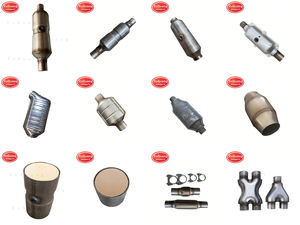 Convertidor catalítico Universal de sustrato de panal de cerámica de 2 "2,5" y 3 "con orificio de Sensor de O2 en el centro, redondo, Uni, 2 pulgadas, 1 unidad, 2 pulgadas - Product Image 2