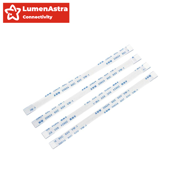 Customized Soft Wire FPC A/B-Type FFC Cable 30PIN 0.5MM PBT Insulated 12V PTFE/PVC/Nylon/Rubber Electronic Flat OEM/ODM