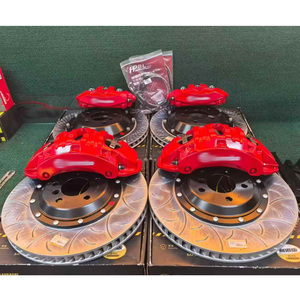 Set di pinze <span class=keywords><strong>freno</strong></span> aftermarket premium in carbonio ceramico, 6 pistoncini anteriori e 4 posteriori, per pinze <span class=keywords><strong>Brembo</strong></span> in lega di alluminio per BMW - Product Image 2