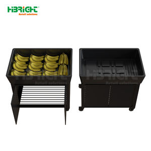 Espray de metal y producto de moldeo de resina Supermercado Contenedor de exhibición refrigerado por hielo para verduras y frutas - Product Image 6