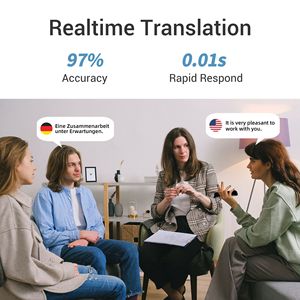 Dispositif de <span class=keywords><strong>traduction</strong></span> G5PRO - Traducteur vocal multilingue transfrontalier, pour voyages multilingues, <span class=keywords><strong>traduction</strong></span> par <span class=keywords><strong>photo</strong></span>, enregistrement audio - Product Image 4