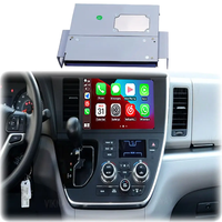 Boîtier décodeur portable Viknav Linux System Sienna 2015-2017, USB sans fil, Apple CarPlay, Android Auto, écran tactile 8 pouces 1280x480