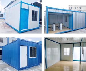 Contenedores de acero plegables duraderos a prueba de clima para escuelas, villas, oficinas y uso doméstico <span class=keywords><strong>en</strong></span> desiertos, costas y Ártico - Product Image 6