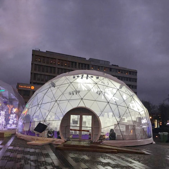 40M Huge Geodesic Dome Circus Half Sphere Tent Trade Show Tents for Sale
