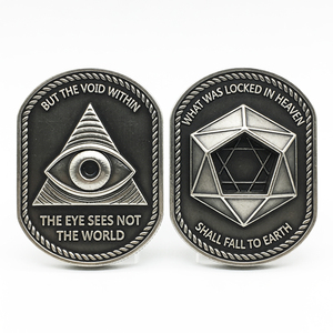 Monedas de Desafío Personalizadas, Grabadas con Láser, de Plástico, Acero Inoxidable, Latón, Oro Sólido, Diseño 3D, Recuerdo Divertido de Arabia Saudita - Product Image 5