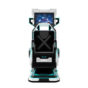 360 quay 9D VR mô phỏng chuyển động mô phỏng chuyến bay thương mại và Máy Trò chơi đua xe cho trung tâm Arcade VR - Product Image 3