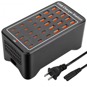 Chargeur <span class=keywords><strong>USB</strong></span> multi-ports QC2.0 direct d'usine 150W 200W 15 20 25 <span class=keywords><strong>30</strong></span> ports 2.4A <span class=keywords><strong>Adaptateur</strong></span> de charge rapide 110V 240V pour appareils mobiles - Product Image 3