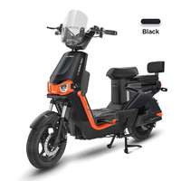 Scooter Eléctrico de Alta Velocidad de 500W para Adultos, Bicicleta Eléctrica con Marco de Acero y Batería Integrada de 60V en el Tubo Inferior, 60km de Autonomía por Carga