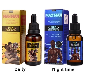 Huile de massage pour hommes de haute qualité 30 ml, à base de plantes naturelles pures, pour stimulation adulte et soin de la peau longue durée - Product Image 6