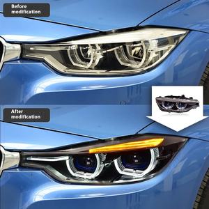 F30 Phares Phare E90 E70 X5 X1 F48 Hilux F10 F20 Golf Mk7 E60 E92 W204 F22 A6 C7 S25 Pièces De Voiture Barre Lumineuse Led Phare - Product Image 3