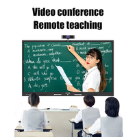 Xx.video.xx 85 86 pouces Led Smart Board Grand écran 4k Verre trempé Double système Smart Whiteboard Tablette interactive 16:9
