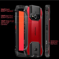 Téléphone robuste Android 12, Armor 15 (écouteurs TWS intégrés), 6 Go + 128 Go, haut-parleurs stéréo IDual, appareil photo 5.45 ''HD + 16MP + 13MP + 12MP