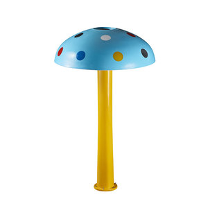 Équipement de parc aquatique, jouets de piscine pour adultes et enfants, cascade en fibre de verre en forme de champignon de 1,8 m de diamètre - Product Image 2