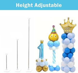 Wholesale Adjustable <b>Balloon</b> Column Pole Support Christmas Birthday Wedding Arch Party Decoration Telescopic Pole Lead Set - Product Image 2