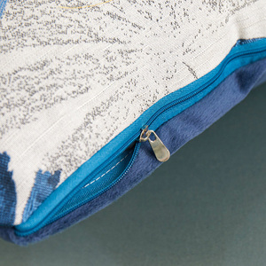 Otoño Invierno decoración Tropical hoja de plátano teñido Jacquard funda de cojín decorativa para el hogar funda de almohada - Product Image 4