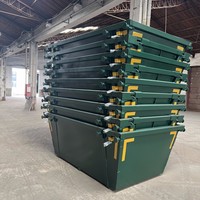 Bacs basculants personnalisés, bacs à déchets, bacs basculants pour chariots élévateurs