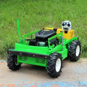 Tondeuse autoportée agricole 4x4 sans fil personnalisable OEM/ODM, moteur 4 temps 196cc, télécommandée, qualité DIY - Product Image 2
