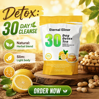 Thé Détox Minceur Rapide Personnalisable Saveur Ventre Plat Faible en Sodium Adultes 100% Herbal Unisexe Perte de Poids Rapide
