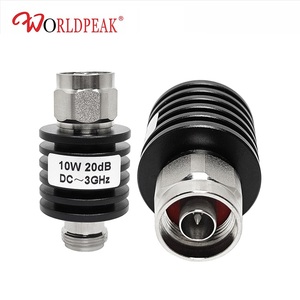 1/<strong>3</strong>/6/10/15/20/25/30 <strong>DB</strong> DC-3GHz 50 Ohm N Plug to Jack RF Coaxial Attenuator N Male to Female Fixed Attenuation 10W 10Watts - Product Image 1