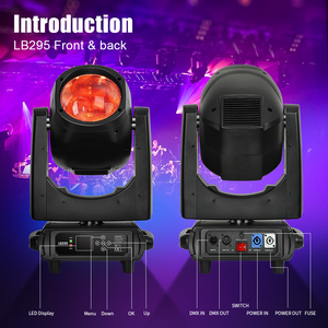 Lớn cái môi 295W 14R chùm di chuyển đầu ánh sáng đôi lăng kính Sharpy ánh sáng <span class=keywords><strong>DMX</strong></span> cabeza movil Luces chuyên nghiệp DJ Câu lạc bộ ánh sáng sân khấu - Product Image 5