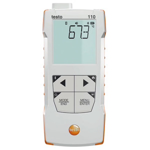 Termómetro Testo 110 de Alta Precisión con Sonda NTC para Temperatura del Aire, Función de Retención de Datos y Retroiluminación - Serie Alimentos - Product Image 5