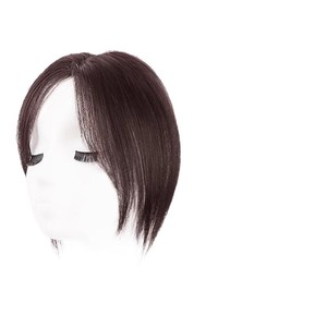 T Type 6*8 Hair Replacement For Women 25cm High <b>Temperature</b> Wire Hand Woven Toupee <b>Covers</b> Gray Hair - Product Image 1