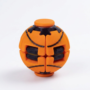 Balle anti-stress imprimée en 3D à presser et à tourner, design sportif créatif pour enfants et adultes, jouet de bureau, jeu sensoriel - Product Image 4