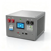 Boîtier de batteries lithium-ion prismatiques 16S 51.2V 280Ah 306Ah 314Ah avec 16S 200A pour batterie au lithium SUPSRSAFE