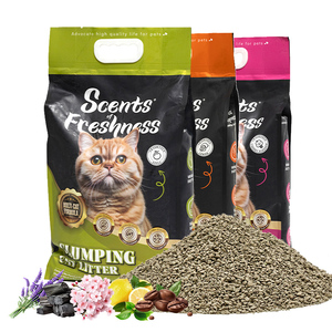 Fournisseur Vente en gros Bentonite brisée Litière pour <span class=keywords><strong>chat</strong></span> 10L Bentonite de sodium agglutinante Vente en gros Sable avec ajout de charbon actif <span class=keywords><strong>anti</strong></span>-<span class=keywords><strong>odeur</strong></span> - Product Image 1