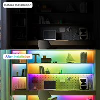 50FT65FT100FT RGB LED Bande Lumières Étanche IP65 App Télécommande Changement de Couleur Musique Sync Party RGB Led Lumières