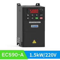 Variateur de fréquence triphasé EC590-A 220V 1,5kW, variateurs de fréquence AC, inverseurs de fréquence, VSD, VFD
