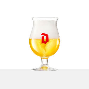 Verre à bière Duvel 33 cl, verre à pilsner transparent, design classique, pour les fêtes - Product Image 1