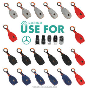 <span class=keywords><strong>Porte</strong></span>-clés de haute qualité en Alcantara italien, texture confortable, accessoire pour clés de voiture pour Benz BMW Audi Porsche VW - Product Image 6