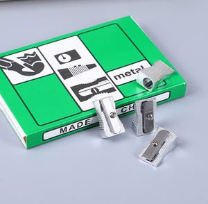 Металлические точилки для карандашей XinyiArt, ручные мини-точилки с одним отверстием, алюминиевые точилки для карандашей. - Product Image 6