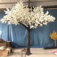 Arbre artificiel de cerisier rose de 160 cm, écologique, résistant aux UV, pour décoration intérieure et extérieure, mariage, festival, décoration