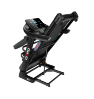 Mini cinta de correr plegable multifuncional para el hogar, equipo de ejercicio interior para gimnasio y casa