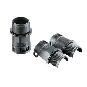 Connecteur droit noir PMA NVNEV M329 13, raccord fileté pour tuyau, machines lourdes, véhicules ferroviaires - Product Image 2
