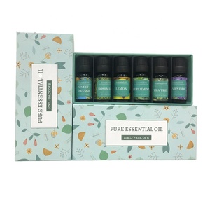 Amostra Grátis Conjunto de Óleos Essenciais <span class=keywords><strong>100</strong></span>% Puros e Naturais Agarwood, Cravo, Lavanda, Tea Tree - 6 Peças para Cuidados com a Pele e Aromaterapia para Todos os Tipos de Pele - Product Image 4