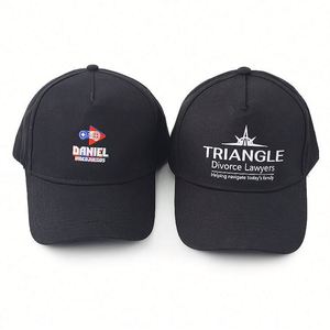 Casquette de baseball personnalisée avec logo, 5/6 panneaux, en sergé de coton, visière de sport, casquette de papa - Product Image 4