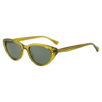 Lunettes de soleil polarisées en acétate UV400 pour femme, style œil-de-chat