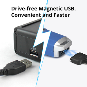 Bảo mật cao IP67 điện Torch USB với tập tin đính kèm từ bảo vệ thời gian tham dự hệ thống - Product Image 4