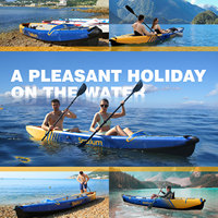 Spatium, bateau à rames de haute qualité personnalisé pour 2 personnes, prix d'usine, canoë-kayak, bateau de pêche, canoë-kayak pour sports nautiques