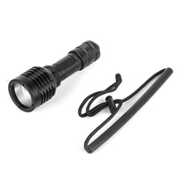Lampe de poche 1600 Lumen, torche de plongée à LED pour la vente en gros, lampe de poche Rechargeable par USB
